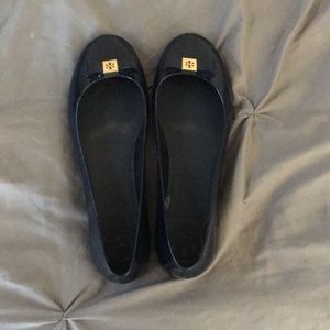 Tory Burch Plastic Flats Size 8
